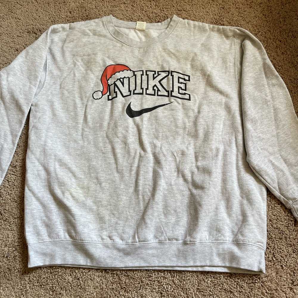 Santa Nike Crewneck